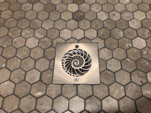 shower drain wonât hold water